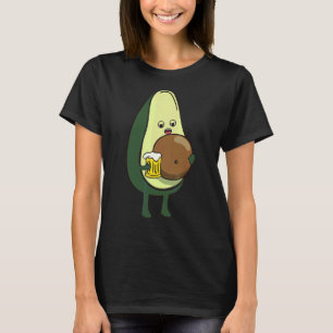 Beer Belly  Avocado For Men Women Guacamole 1 T-Shirt