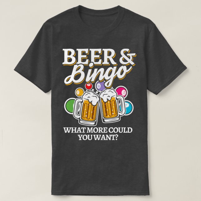 Beer Bingo T-Shirt (Design Front)