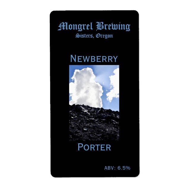 Beer Bottle Label (Front)