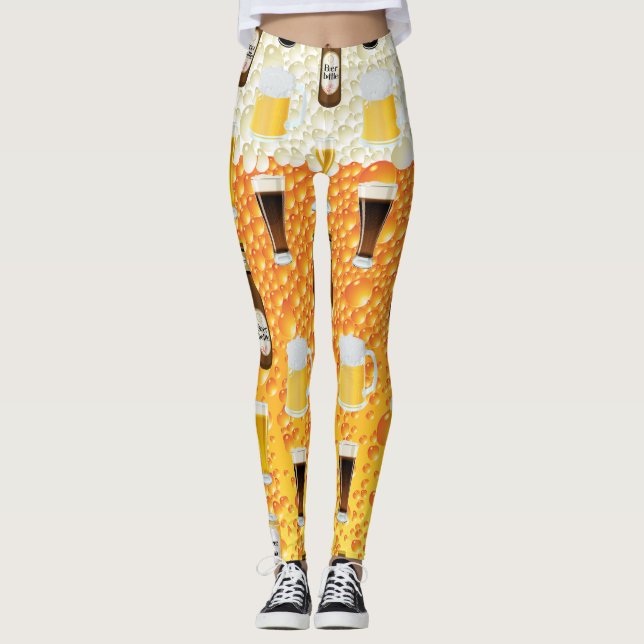 Beer Bottle Leggings (Front)