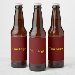 Beer bottle logo craft beerlabel label