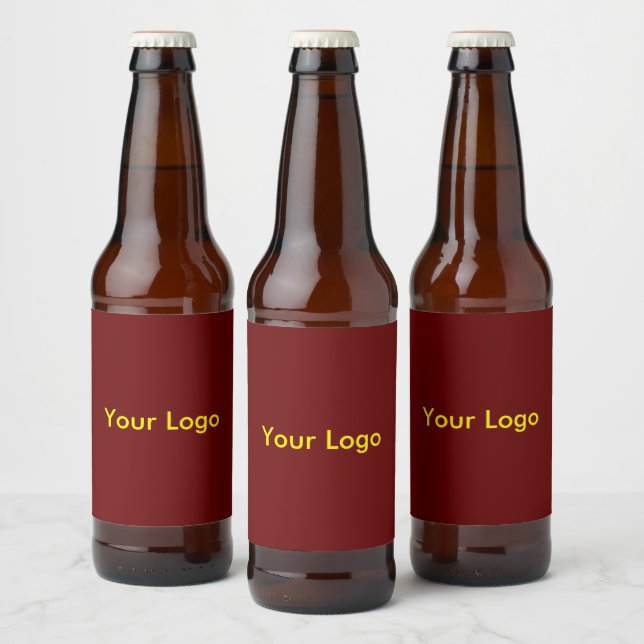 Beer bottle logo craft beerlabel label (Bottles)