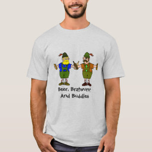 Beer, Bratwurst and Buddies German T-shirt