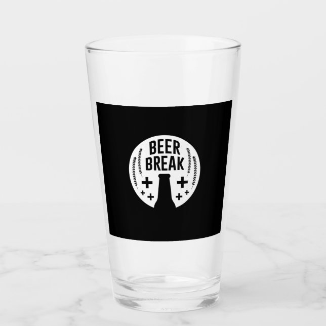 Beer Break Glass (Front)