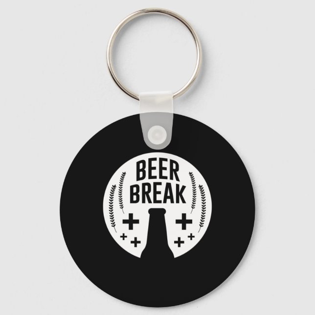 Beer Break Key Ring (Front)
