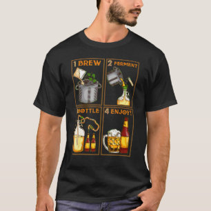 Beer Brewer Home Brewing Hop Craft Beer T-Shirt