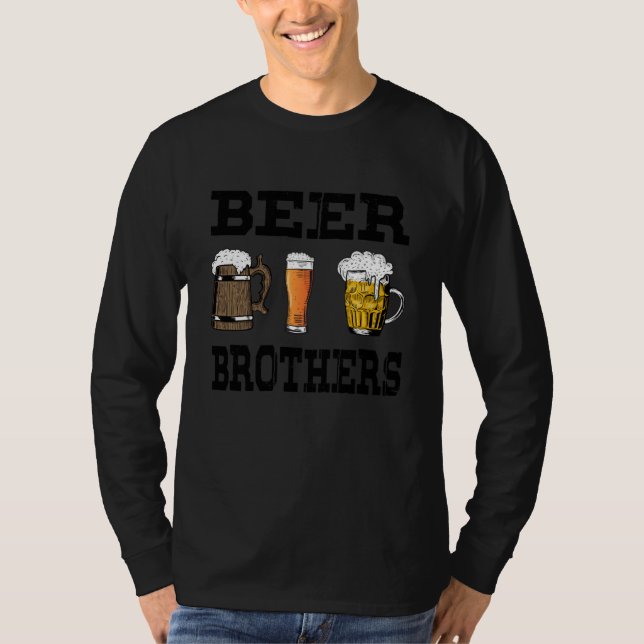 Beer Brothers drinking and party themed sets  1 T-Shirt (Front)