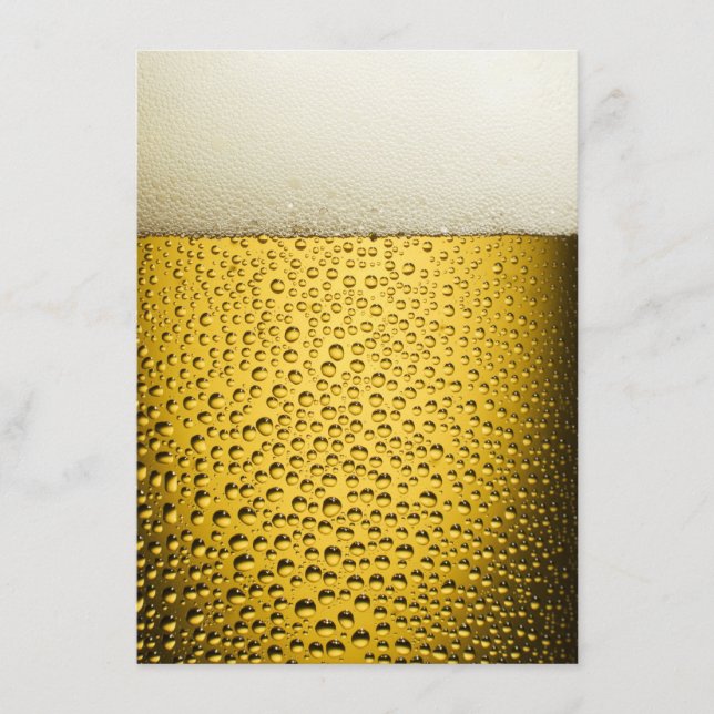 Beer Bubbles 1 Enclosure Card (Front)