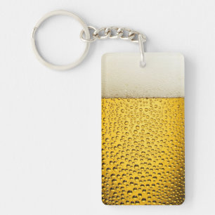 Beer Bubbles 1 Key Ring