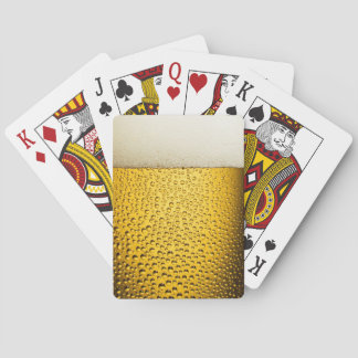 Beer Bubbles 1 Playing Cards