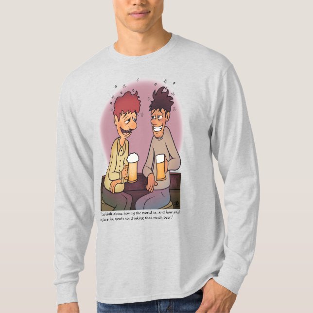Beer Buddies Ash Long-Sleeved T-Shirt (Front)