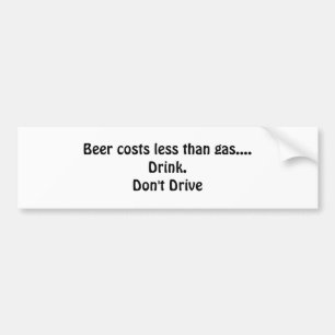 Beer Bumper Sticker