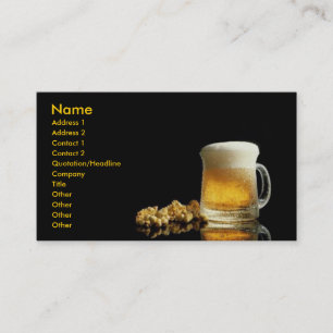 Beer Business Card