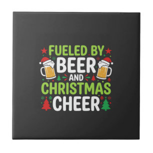 Beer Christmas Cheer Holiday Drinking Vector Tile