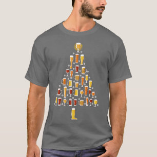 Beer Christmas Tree T-Shirt