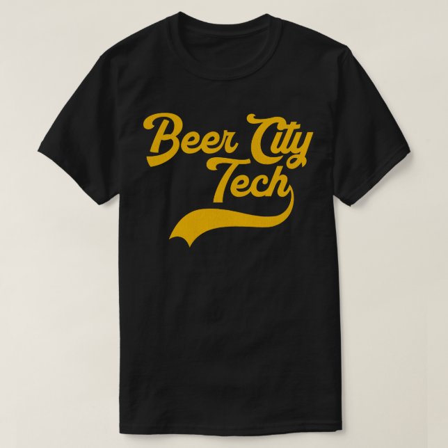 Beer City Tech T-Shirt (Design Front)