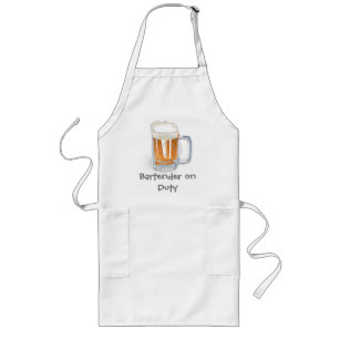 Beer/Cold One Long Apron