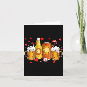 Beer Collection Valentines Day Matching Drinker Card