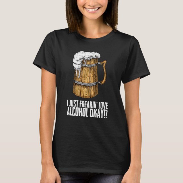 Beer Craft Beer Hops T-Shirt (Front)