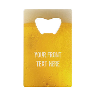 BEER custom bottle opener