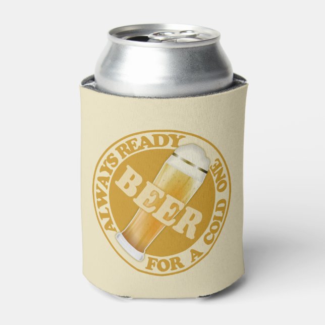 BEER custom drink coolers (Can Front)