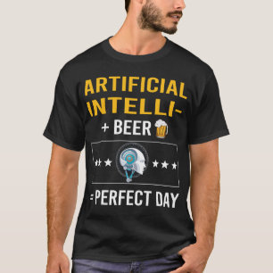 Beer Day Artificial Intelligence AI T-Shirt