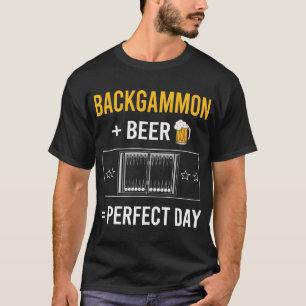 Beer Day Backgammon T-Shirt