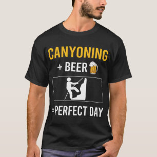 Beer Day Canyoning Canyoneering T-Shirt