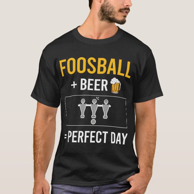 Beer Day Foosball T-Shirt (Front)