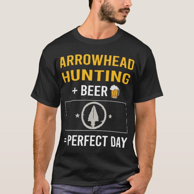 Beer Day Hunting T-Shirt (Front)
