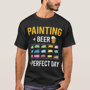 Beer Day Painting T-Shirt