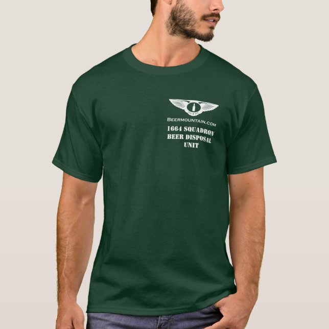 Beer Disposal Unit T-Shirt (Front)