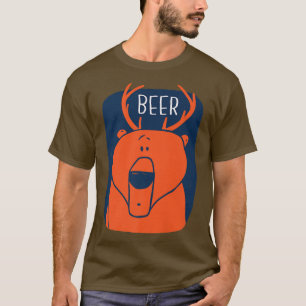 Beer Drink fun Bear Premium 371 T-Shirt