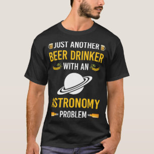 Beer Drinker Astronomy T-Shirt