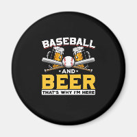 Beer Drinker Baseball Beer Humour Birthday