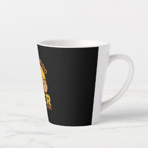 Beer Drinker Country Music And Beer Birthday Latte Mug
