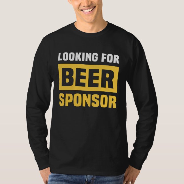Beer Drinker Spring Drinking Sayings Beer Sayings  T-Shirt (Front)