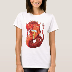 Beer Drinking Dragon Women's T-Shirt