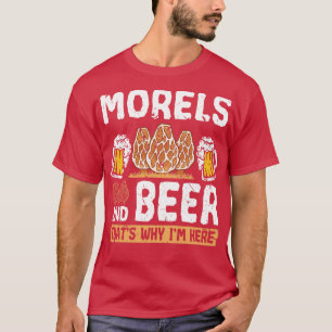 Beer Drinking Morel Hunting T-Shirt
