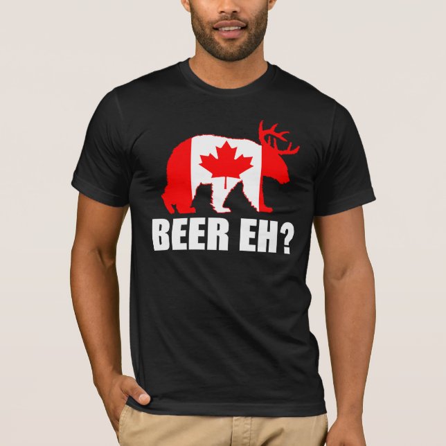 BEER EH?  Canada T-shirt (Front)