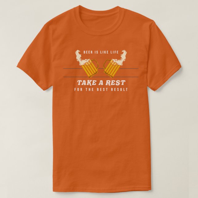 Beer every Day T-Shirt (Design Front)