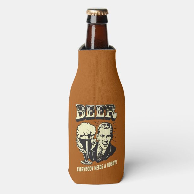 Beer: Everybody Needs A Hobby Bottle Cooler (Bottle Front)