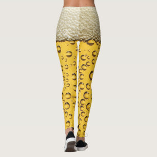 Beer Foam and Bubbles - Beer Lover Leggings