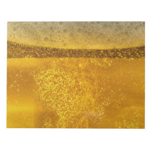 Beer Galaxy a Celestial Quenching Foam Notepad