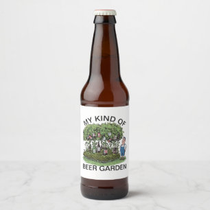 Beer Garden Bottle Label