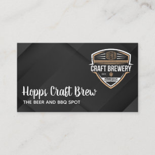 Beer Garden   Brewery Business Card