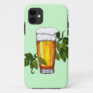 Beer Glass & Hops Case-Mate iPhone Case