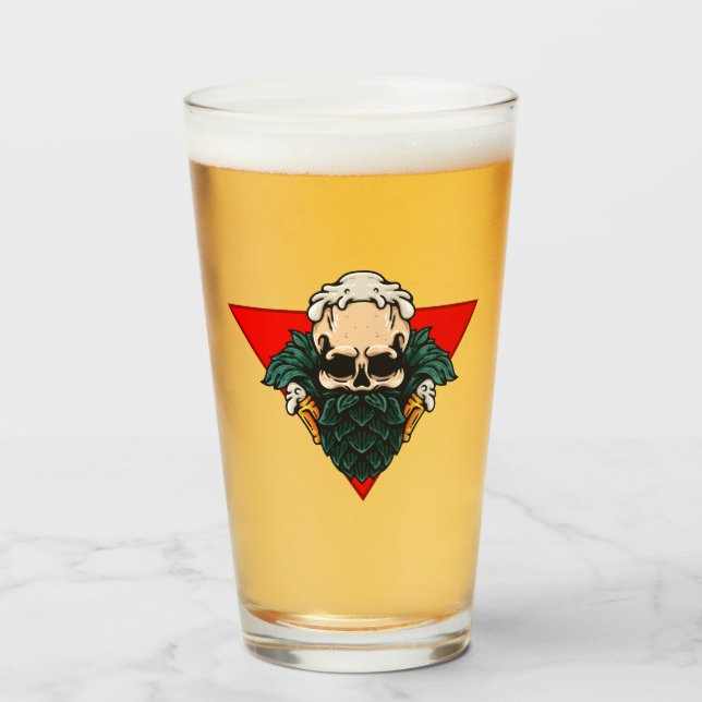 Beer Group Glass (Front Filled)