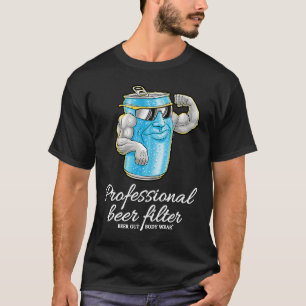 Beer Gut Body Wear  Filtro per birra professional T-Shirt