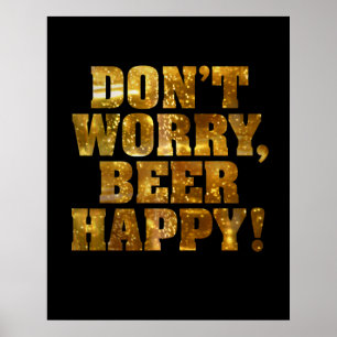 Beer Happy Poster or Print